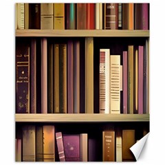 Books Bookshelves Office Fantasy Background Artwork Book Cover Apothecary Book Nook Literature Libra Canvas 20  X 24  by Grandong