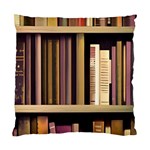 Books Bookshelves Office Fantasy Background Artwork Book Cover Apothecary Book Nook Literature Libra Standard Cushion Case (Two Sides) Front