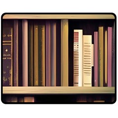 Books Bookshelves Office Fantasy Background Artwork Book Cover Apothecary Book Nook Literature Libra Fleece Blanket (medium) by Grandong