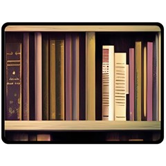 Books Bookshelves Office Fantasy Background Artwork Book Cover Apothecary Book Nook Literature Libra Two Sides Fleece Blanket (large) by Grandong