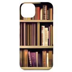 Books Bookshelves Office Fantasy Background Artwork Book Cover Apothecary Book Nook Literature Libra Iphone 14 Plus Black Uv Print Case by Grandong