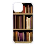 Books Bookshelves Office Fantasy Background Artwork Book Cover Apothecary Book Nook Literature Libra iPhone 13 TPU UV Print Case Front