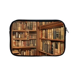 Room Interior Library Books Bookshelves Reading Literature Study Fiction Old Manor Book Nook Reading Apple Macbook Pro 13  Zipper Case by Grandong