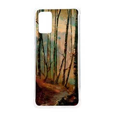 Woodland Woods Forest Trees Nature Outdoors Mist Moon Background Artwork Book Samsung Galaxy S20plus 6 7 Inch Tpu Uv Case by Grandong