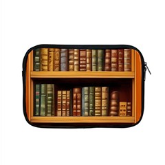 Room Interior Library Books Bookshelves Reading Literature Study Fiction Old Manor Book Nook Reading Apple Macbook Pro 15  Zipper Case by Grandong