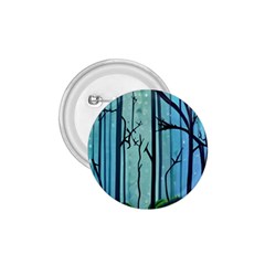 Nature Outdoors Night Trees Scene Forest Woods Light Moonlight Wilderness Stars 1.75  Buttons