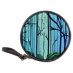 Nature Outdoors Night Trees Scene Forest Woods Light Moonlight Wilderness Stars Classic 20-CD Wallets