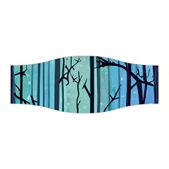 Nature Outdoors Night Trees Scene Forest Woods Light Moonlight Wilderness Stars Stretchable Headband