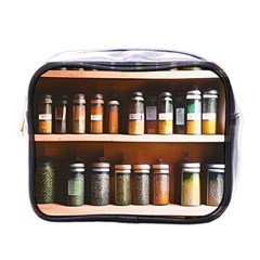 Alcohol Apothecary Book Cover Booze Bottles Gothic Magic Medicine Oils Ornate Pharmacy Mini Toiletries Bag (one Side) by Grandong