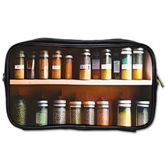 Alcohol Apothecary Book Cover Booze Bottles Gothic Magic Medicine Oils Ornate Pharmacy Toiletries Bag (one Side) by Grandong