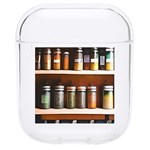 Alcohol Apothecary Book Cover Booze Bottles Gothic Magic Medicine Oils Ornate Pharmacy Hard PC AirPods 1/2 Case Front