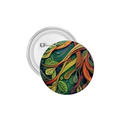 Outdoors Night Setting Scene Forest Woods Light Moonlight Nature Wilderness Leaves Branches Abstract 1 75  Buttons by Grandong