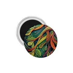 Outdoors Night Setting Scene Forest Woods Light Moonlight Nature Wilderness Leaves Branches Abstract 1 75  Magnets by Grandong