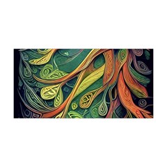 Outdoors Night Setting Scene Forest Woods Light Moonlight Nature Wilderness Leaves Branches Abstract Yoga Headband by Grandong