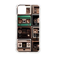 Retro Electronics Old Antiques Texture Wallpaper Vintage Cassette Tapes Retrospective Iphone 11 Pro Max 6 5 Inch Tpu Uv Print Case by Grandong