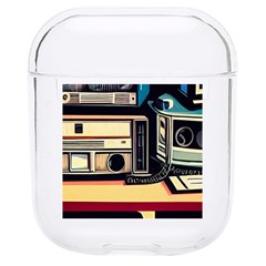 Radios Tech Technology Music Vintage Antique Old Hard Pc Airpods 1/2 Case by Grandong