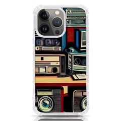 Radios Tech Technology Music Vintage Antique Old Iphone 13 Pro Tpu Uv Print Case by Grandong