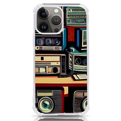 Radios Tech Technology Music Vintage Antique Old Iphone 13 Pro Max Tpu Uv Print Case by Grandong