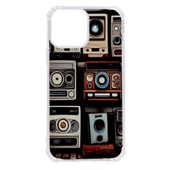 Retro Cameras Old Vintage Antique Technology Wallpaper Retrospective Iphone 13 Pro Max Tpu Uv Print Case by Grandong