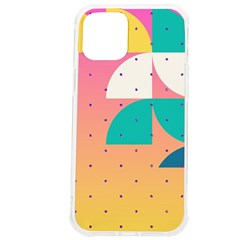 Abstract Geometric Bauhaus Polka Dots Retro Memphis Art Iphone 12 Pro Max Tpu Uv Print Case