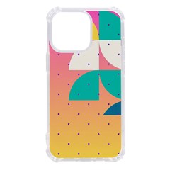 Abstract Geometric Bauhaus Polka Dots Retro Memphis Art Iphone 13 Pro Tpu Uv Print Case by Maspions