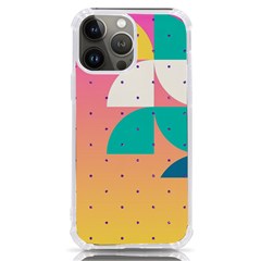 Abstract Geometric Bauhaus Polka Dots Retro Memphis Art Iphone 13 Pro Max Tpu Uv Print Case by Maspions