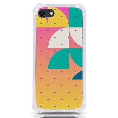 Abstract Geometric Bauhaus Polka Dots Retro Memphis Art Iphone Se by Maspions