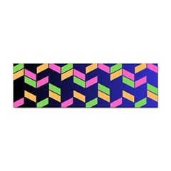 Background Pattern Geometric Pink Yellow Green Sticker Bumper (100 Pack) by Maspions