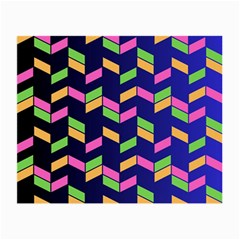 Background Pattern Geometric Pink Yellow Green Small Glasses Cloth