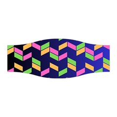 Background Pattern Geometric Pink Yellow Green Stretchable Headband