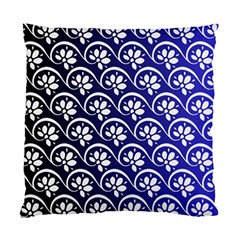 Pattern Floral Flowers Leaves Botanical Standard Cushion Case (two Sides) by Maspions