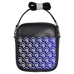 Pattern Floral Flowers Leaves Botanical Girls Sling Bag