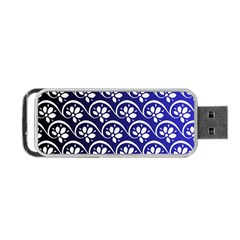 Pattern Floral Flowers Leaves Botanical Portable Usb Flash (one Side)