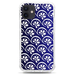 Pattern Floral Flowers Leaves Botanical Iphone 12 Mini Tpu Uv Print Case	