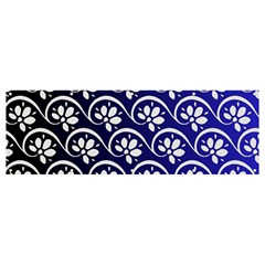 Pattern Floral Flowers Leaves Botanical Banner And Sign 12  X 4 