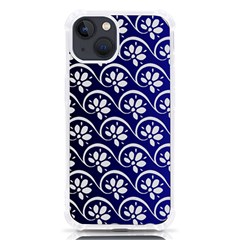 Pattern Floral Flowers Leaves Botanical Iphone 13 Tpu Uv Print Case by Maspions