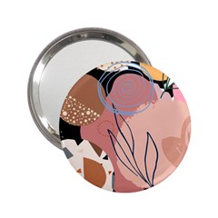 Abstract Boho Bohemian Style Retro Vintage 2 25  Handbag Mirrors by Proyonanggan