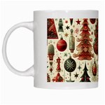 Christmas Decoration White Mug Left