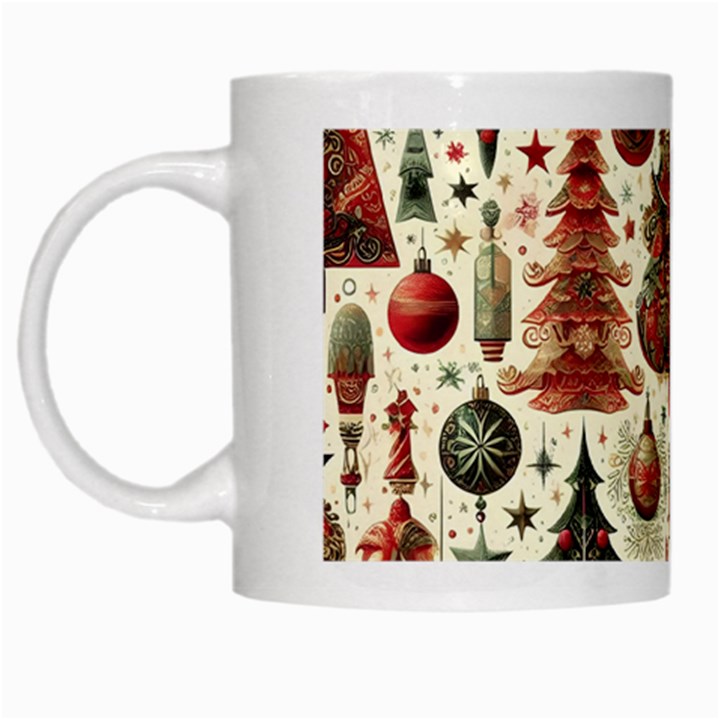 Christmas Decoration White Mug