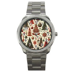 Christmas Decoration Sport Metal Watch by Bedest