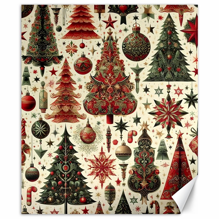 Christmas Decoration Canvas 8  x 10 