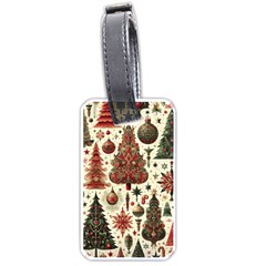 Christmas Decoration Luggage Tag (one Side) by Bedest