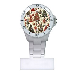 Christmas Decoration Plastic Nurses Watch