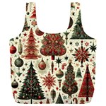 Christmas Decoration Full Print Recycle Bag (XXL) Back