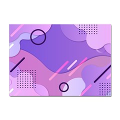 Colorful Labstract Wallpaper Theme Sticker A4 (10 Pack) by Apen