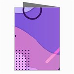 Colorful Labstract Wallpaper Theme Greeting Card Right