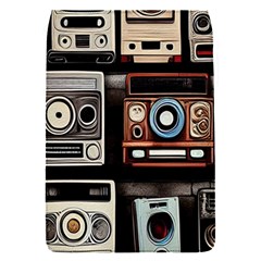 Retro Cameras Old Vintage Antique Technology Wallpaper Retrospective Removable Flap Cover (s) by Grandong