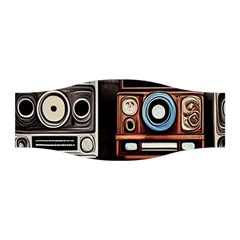 Retro Cameras Old Vintage Antique Technology Wallpaper Retrospective Stretchable Headband by Grandong