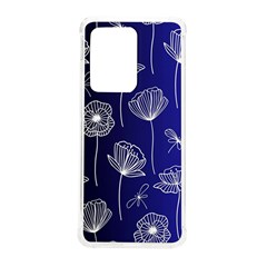 Pattern Floral Leaves Botanical White Flowers Samsung Galaxy S20 Ultra 6 9 Inch Tpu Uv Case