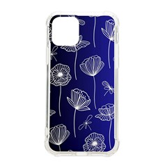 Pattern Floral Leaves Botanical White Flowers Iphone 11 Pro 5 8 Inch Tpu Uv Print Case